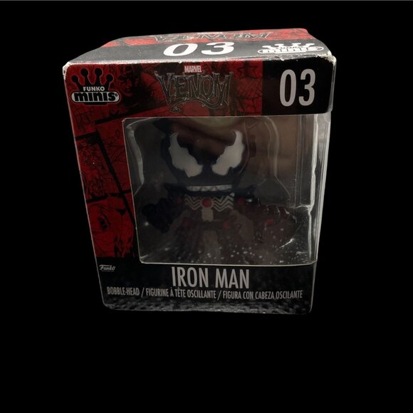 Funko Mystery Minis – Marvel Venom #03 Iron Man (Vinyl Figure) - Picture 1 of 5